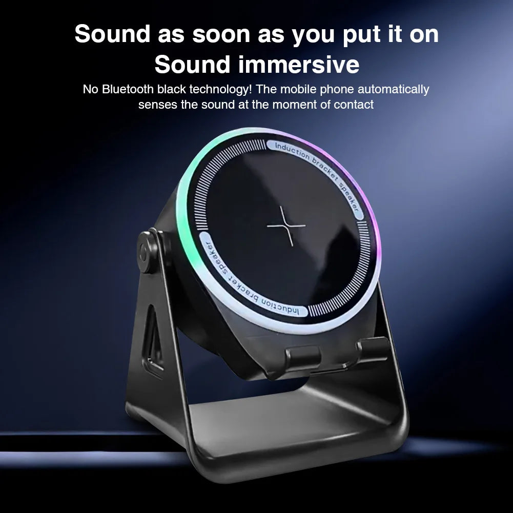 GlowSound Pro™ - Induction Speaker with RGB Lights