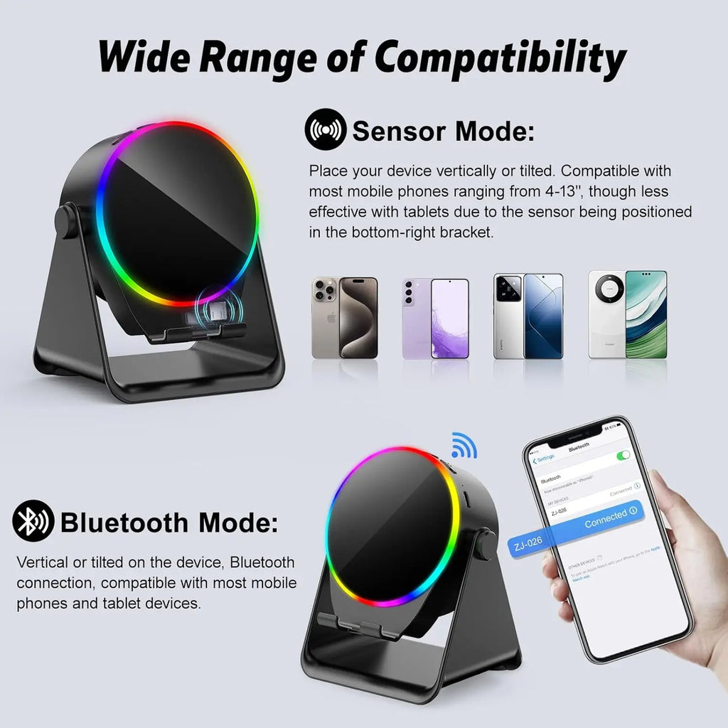 GlowSound Pro™ - Induction Speaker 5-in-1 with RGB Lights